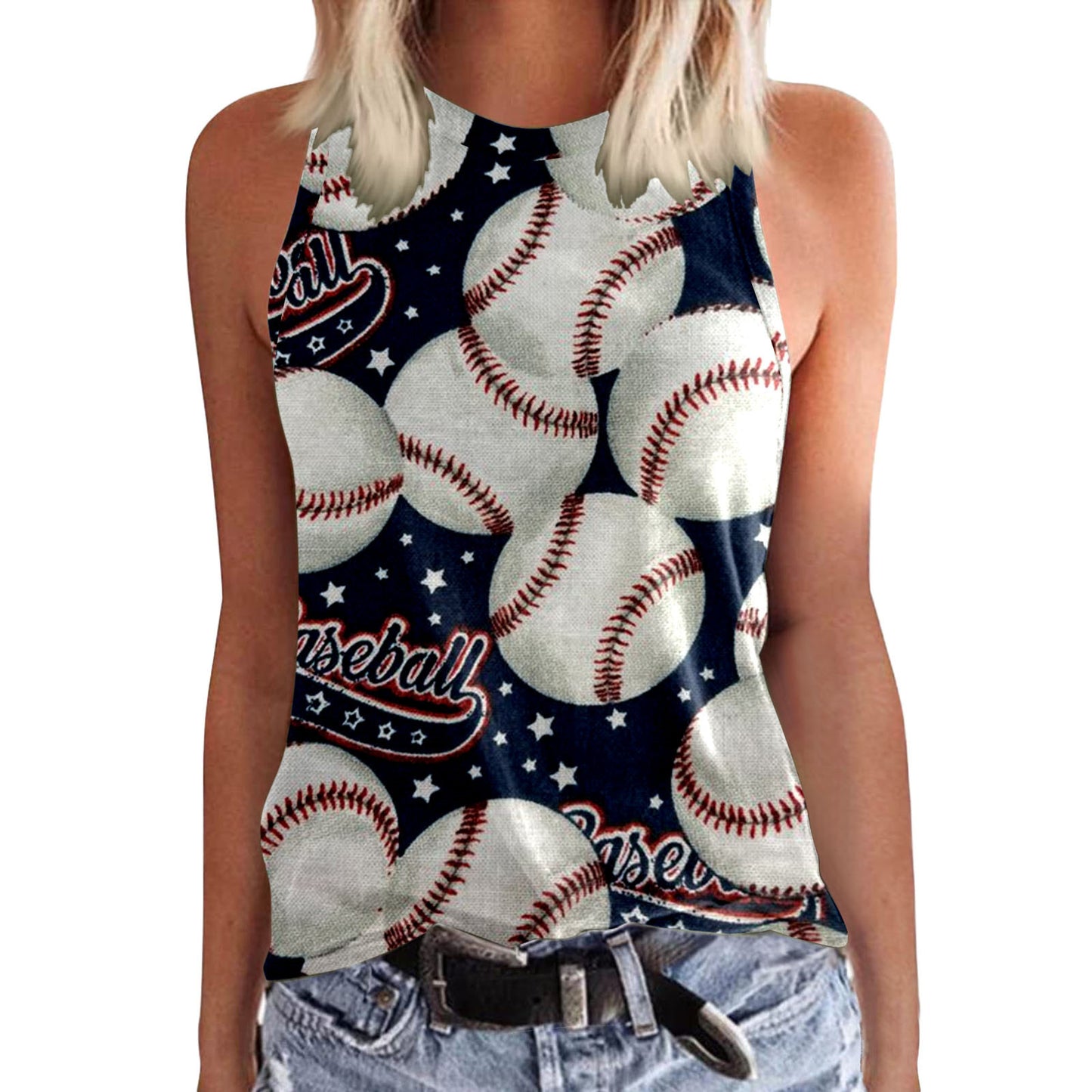 Creative 3D Digital Printed T-shirt Female